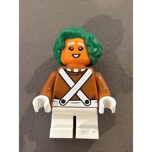 Lego Oompa Loompa Female Minifigure #idea251 Set #21360 Willy Wonka Brand New